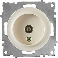 Розетка TV Оконечная без рамки OneKeyElectro Florence 1-м. бежевый картинка